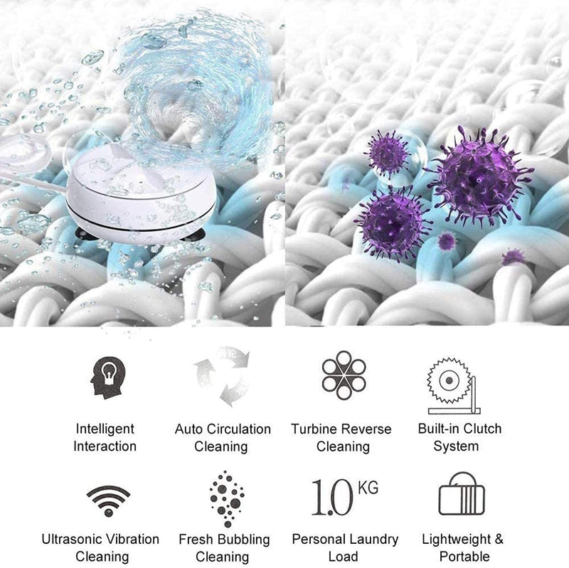 2-in-1 mini Washing machine