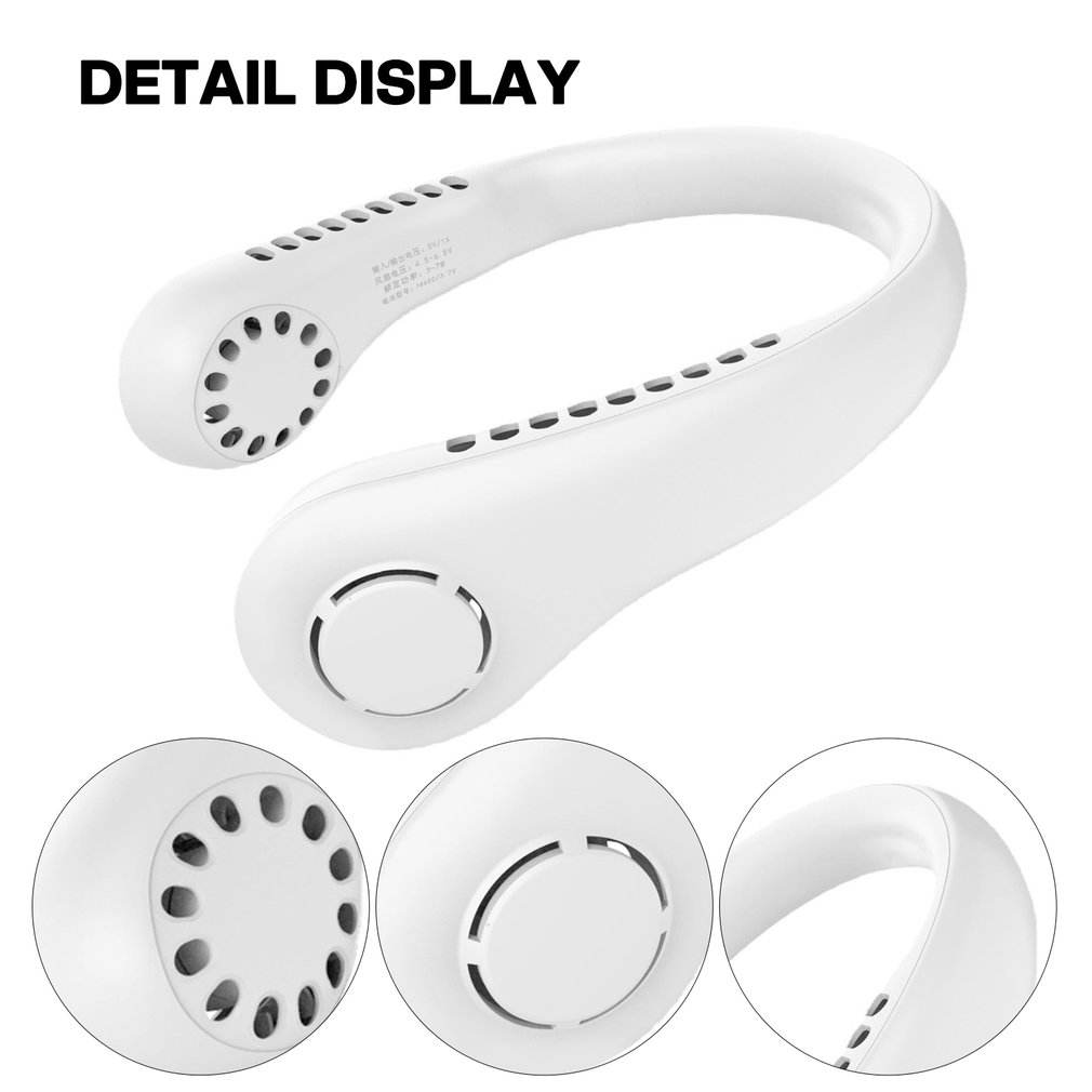 Portable Hanging Neck fan chargeable