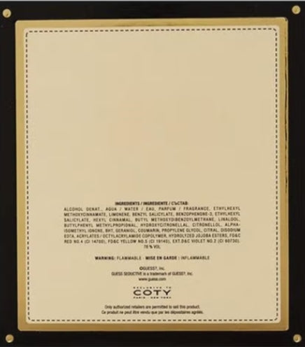 Seductive Female GUESS perfume 75ml